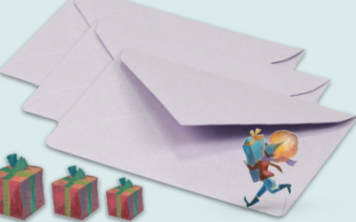 L’enveloppe-cadeau à glisser sous le sapin